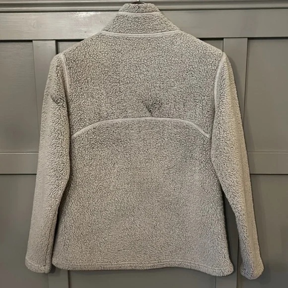 Kuhl Avalon Fleece Snap Neck Pullover High Pile Cozy Tan Womens Size Medium - Picture 11 of 13